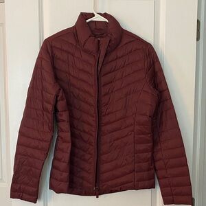 Old Navy Women's Puffer Jacket - Deep Red